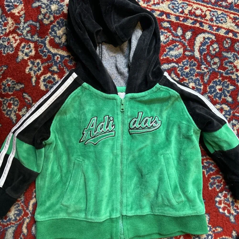 adidas baby velour